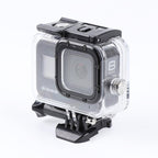 45m Waterproof Housing Protective Case with Buckle Basic Mount & Screw – Waterproof, For GoPro HERO8 Black