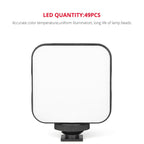 YELANGU LED01 49 LED Video Light for Camera / Video Camcorder, Video Light