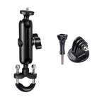 9cm Connecting Rod 20mm Ball Head Motorcycle Handlebar Fixed Mount Holder with Tripod Adapter & Screw for GoPro, Insta360, DJI and Other Action Cameras, 9.5cm Connecting Rod Holder – Durable Build, Easy to Use