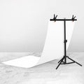 70x75cm T-Shape Photo Studio Background Support Stand Backdrop Crossbar Bracket Kit with Clips, No Backdrop, 70x75cm 70x75cm