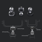 PGYTECH 360 Degree Adjustment Magic Arm Bracket Mount for SLR Camera