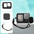 / HERO9 Black Silicone Protective Case Cover with Wrist Strap & Lens Cover – Durable Build, Easy to Use, For GoPro HERO10 Black