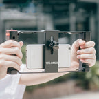 YELANGU PC02A Vlogging Live Broadcast Plastic Cage Video Rig Filmmaking Stabilizer Bracket for iPhone, Galaxy, Huawei, Xiaomi, HTC, LG, Google, and Other Smartphones, PC02A PC02A