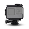 For GoPro HERO10 Black / HERO9 Black Plastic Frame Mount Protective Case with Base Buckle & Long Screw, Plastic Frame – Durable Build, Easy to Use