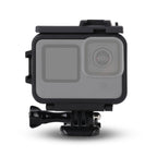 For GoPro HERO10 Black / HERO9 Black Plastic Frame Mount Protective Case with Base Buckle & Long Screw, Plastic Frame – Durable Build, Easy to Use