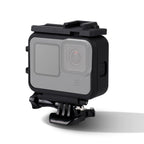 For GoPro HERO10 Black / HERO9 Black Plastic Frame Mount Protective Case with Base Buckle & Long Screw, Plastic Frame – Durable Build, Easy to Use