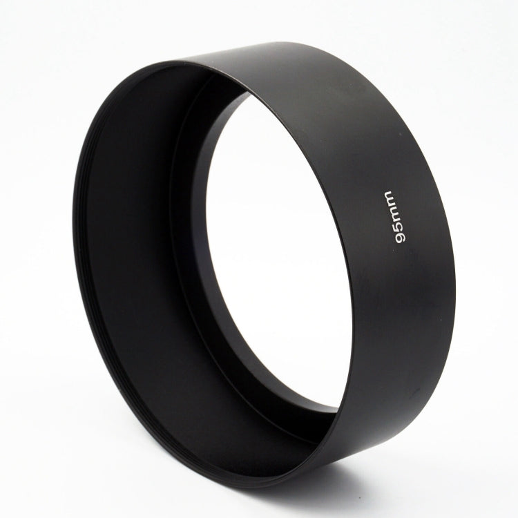 95mm Thread Type Straight Tube Full Metal Lens Hood Shade for Medium Telephoto Lens, 95mm – Durable Build, Easy to Use