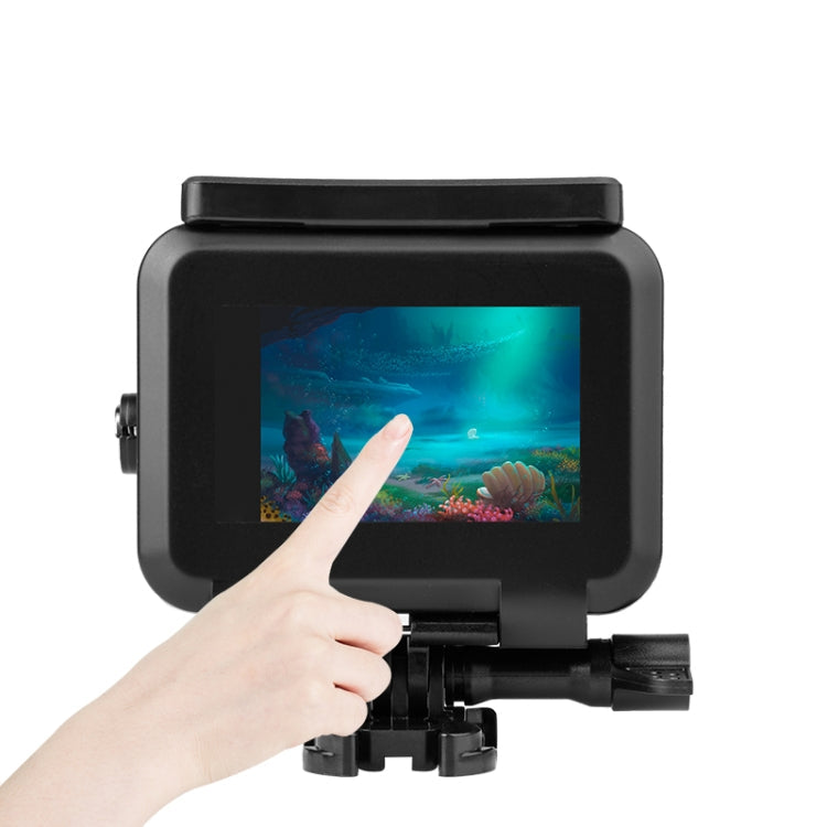 50m Waterproof Housing Protective Case with Buckle Basic Mount & Screw for GoPro HERO10 Black / HERO9 Black, 50m Waterproof Case – Waterproof