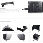 FEELWORLD FW759 1280x800 7 inch IPS Screen Ultra-thin HD Camera Field Monitor, FW759