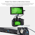 FEELWORLD LUT6S 1920x1080 2600 nits 6 inch IPS Screen HDMI 4K Touch Screen SDI HDI Camera Field Monitor, LUT6S
