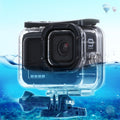 45m Waterproof Housing Protective Case with Buckle Basic Mount & Screw For GoPro HERO10 Black / HERO9 Black, For GoPro HERO9 Black For GoPro HERO9 Black