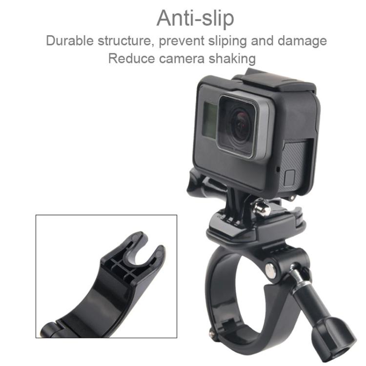 GP434 Large Size Bicycle Motorcycle Handlebar Fixing Mount for GoPro, Insta360, DJI and Other Action Cameras, GP434 – Durable Build, Easy to Use