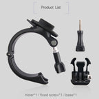 GP434 Large Size Bicycle Motorcycle Handlebar Fixing Mount for GoPro, Insta360, DJI and Other Action Cameras, GP434 – Durable Build, Easy to Use
