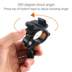 GP435 Small Size Bicycle Motorcycle Handlebar Fixing Mount for GoPro, Insta360, DJI and Other Action Cameras, GP435 – Durable Build, Easy to Use