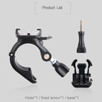 GP435 Small Size Bicycle Motorcycle Handlebar Fixing Mount for GoPro, Insta360, DJI and Other Action Cameras, GP435 – Durable Build, Easy to Use