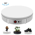 30cm Electric Rotating Turntable Display Stand Video Shooting Props Turntable for Photography, Load: 100kg, US Plug, 30cm, US Plug 30cm, US Plug White