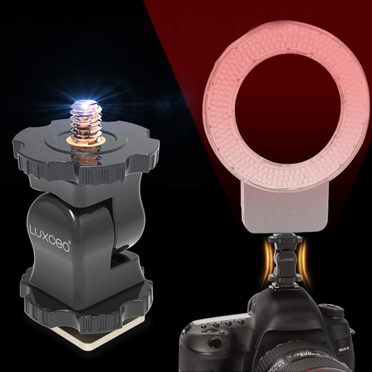 LUXCeO PA1 Camera Universal Hot Shoe Holder Damping Ball-Head Bracket, PA1 PA1