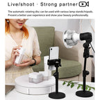 22cm Electric Rotating Display Stand Video Shooting Props Turntable, Load: 50kg, US Plug, 22cm, US Plug