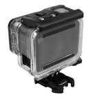 For GoPro HERO5 Skeleton Housing Protective Case Cover with Buckle Basic Mount & Lead Screw, Need to Disassemble Lens, with Buckle Basic – Waterproof