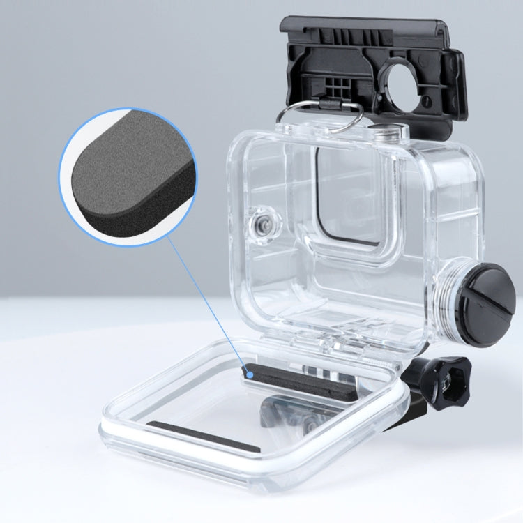 For GoPro HERO10 Black / HERO9 Black 30m Charging Waterproof Housing Case with Buckle Basic Mount & Screw – Waterproof, For GoPro HERO9 Black / Charging