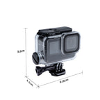For GoPro HERO10 Black / HERO9 Black 30m Charging Waterproof Housing Case with Buckle Basic Mount & Screw – Waterproof, For GoPro HERO9 Black / Charging