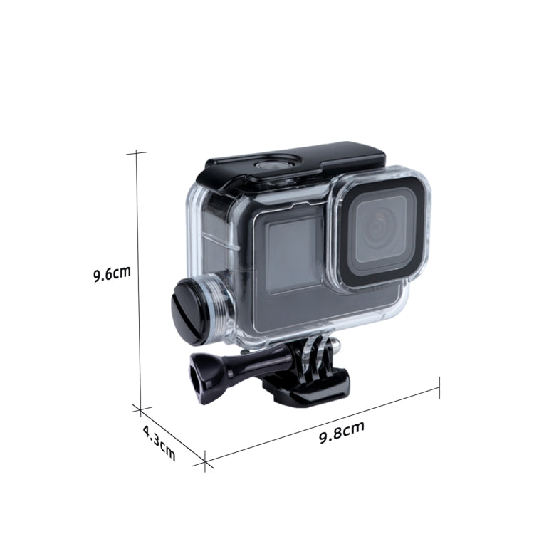For GoPro HERO10 Black / HERO9 Black 30m Charging Waterproof Housing Case with Buckle Basic Mount & Screw – Waterproof, For GoPro HERO9 Black / Charging