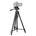 WeiFeng WT-3560 3-Section Folding Legs Live Broadcast Aluminum Alloy Tripod Mount, WT-3560 WT-3560