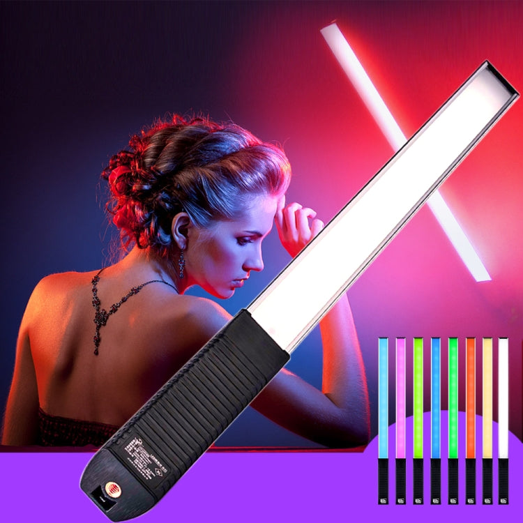 LUXCeO Q508A 8 Color Photo LED Stick Video Light Waterproof Handheld LED Fill Light Flash Lighting Lamp with Remote Control, Q508A Q508A