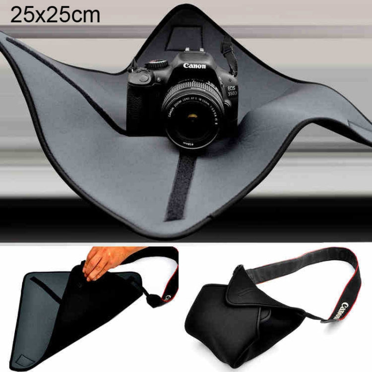 Shockproof Neoprene Bag Magic Wrap Blanket for Canon / Nikon / Sony Camera Lens, Size: 25 x 25cm, 25 x 25cm 25 x 25cm