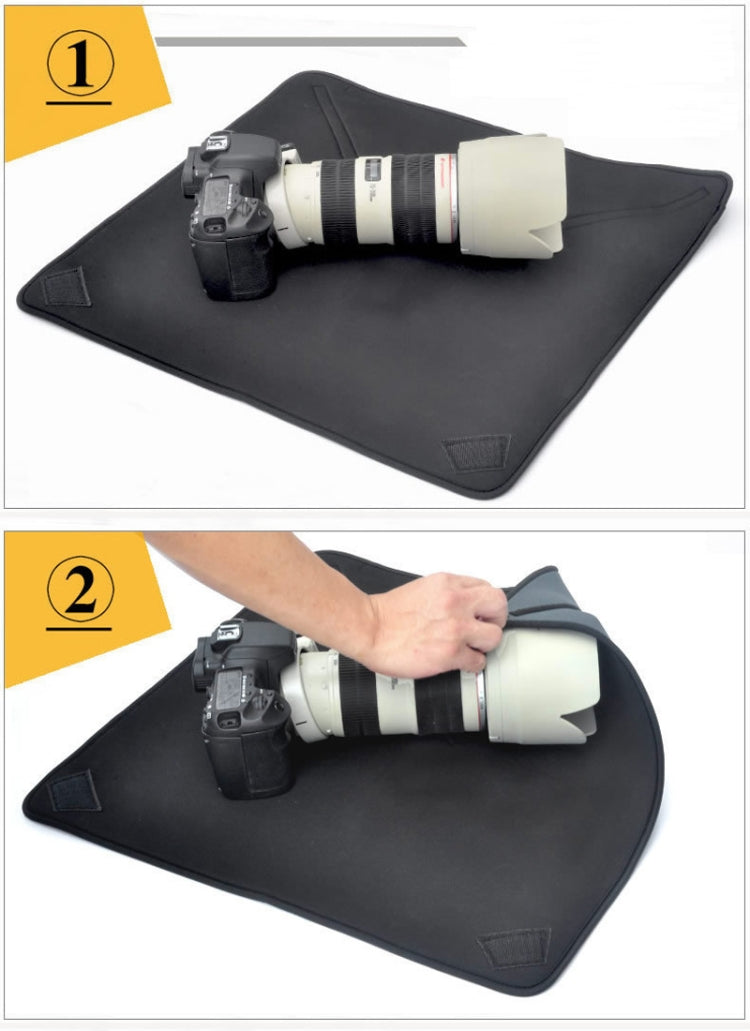 Shockproof Neoprene Bag Magic Wrap Blanket for Canon / Nikon / Sony Camera Lens, Size: 25 x 25cm, 25 x 25cm