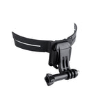 Helmet Mount with J-Hook Buckle for GoPro, Insta360, DJI and Other Action Cameras, Helmet Mount – Durable Build, Easy to Use