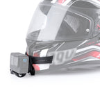 Helmet Mount with J-Hook Buckle for GoPro, Insta360, DJI and Other Action Cameras, Helmet Mount – Durable Build, Easy to Use
