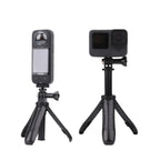 Multi-functional Foldable Tripod Holder Selfie Monopod Stick for GoPro, Insta360, DJI and Other Action Cameras, Length: 12-23cm, Length: 12-23cm (Red), Length: 12-23cm (Blue) – Aluminum Alloy, Non-slip