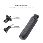 Multi-functional Foldable Tripod Holder Selfie Monopod Stick for GoPro, Insta360, DJI and Other Action Cameras, Length: 12-23cm, Length: 12-23cm (Red), Length: 12-23cm (Blue) – Aluminum Alloy, Non-slip