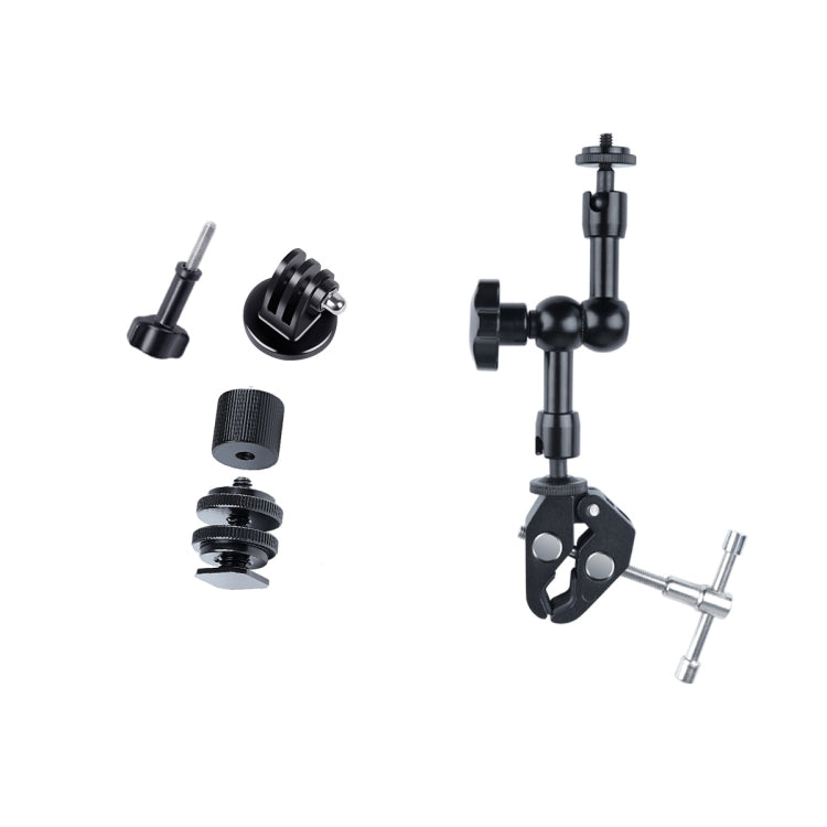 7 inch Adjustable Friction Articulating Magic Arm + Large Claws Clips, 7 inch Magic Arm + Claws Clips 7 inch Magic Arm + Claws Clips