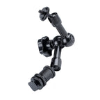 7 inch Adjustable Friction Articulating Magic Arm + Large Claws Clips, 7 inch Magic Arm + Claws Clips