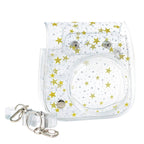 Stars Crystal PVC Hard Case Camera Bag with Shoulder Strap for FUJIFILM Instax Mini 11, Transparent – Durable Build, Easy to Use
