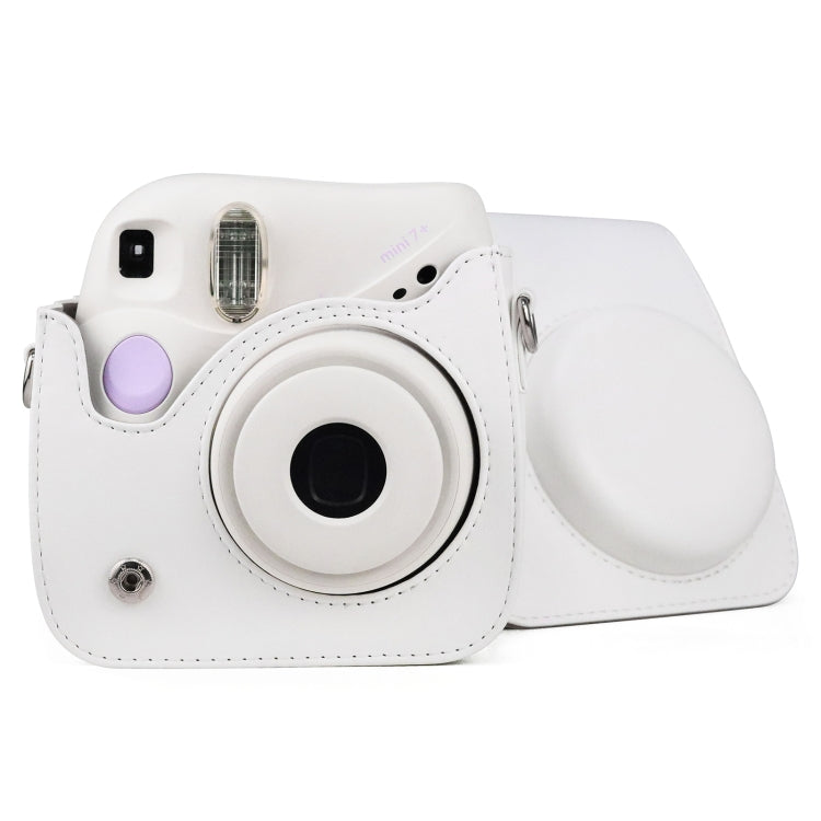 Retro Full Body PU Leather Case Camera Bag with Strap for FUJIFILM instax mini 7+, For FUJIFILM Instax Mini 7+