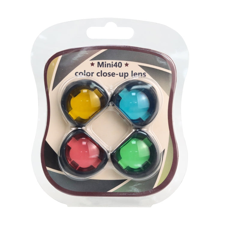 4 in 1 Four Colors Camera Filter for Fujifilm Instax mini 40 – Durable Build, Easy to Use