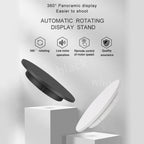 42cm Electric Rotating Display Stand Video Shooting Props Turntable, Load: 100kg, Plug-in Power, EU Plug, 42cm, EU Plug