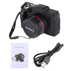 1.3 Mega Pixel Interpolation Flip Screen Interchangeable Lens Digital Camera, 2.4 inch LCD, Full HD 720P Recording, Infrared Lens, EIS, Black, White