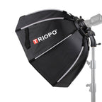 TRIOPO KS2-65 65cm Fast Loading Speedlite Flash Octagon Parabolic Softbox Diffuser, KS2-65 KS2-65