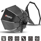 TRIOPO KS2-65 65cm Fast Loading Speedlite Flash Octagon Parabolic Softbox Diffuser, KS2-65