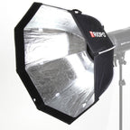 TRIOPO K2-55 55cm Speedlite Flash Octagon Parabolic Softbox Bowens Mount Diffuser, K2-55 K2-55