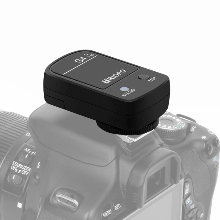 TRIOPO G4 2.4G Wireless Flash Speedlite Trigger with Hot Shoe, G4 G4