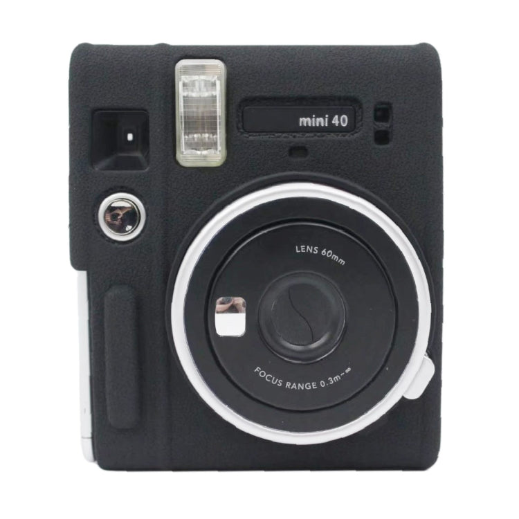Soft Silicone Protective Case for Fujifilm Instax mini 40 Black