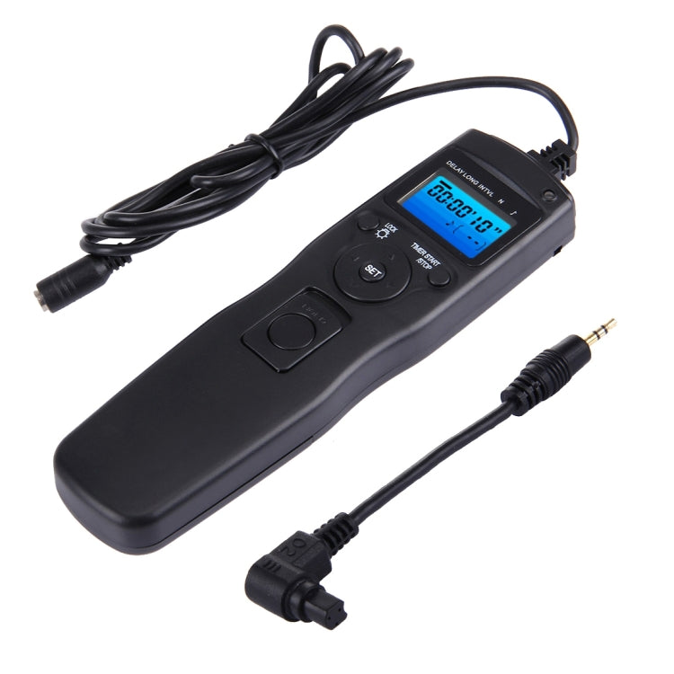 RST-7002 LCD Screen Time Lapse Intervalometer Shutter Release Digital Timer Remote Controller with C8 Cable for CANON 1D/1DS/50D/40D/30D/20D/10D/5D/7D Camera, RST-7002 RST-7002