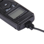 RST-7002 LCD Screen Time Lapse Intervalometer Shutter Release Digital Timer Remote Controller with C8 Cable for CANON 1D/1DS/50D/40D/30D/20D/10D/5D/7D Camera, RST-7002