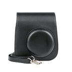 Solid Color Full Body Camera Leather Case Bag with Strap for FUJIFILM Instax mini 11