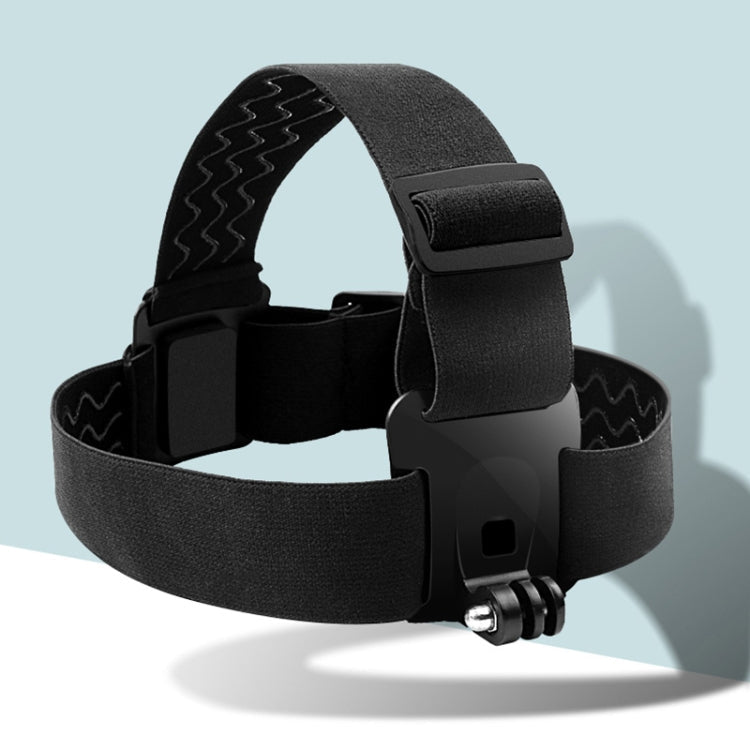 Elastic Mount Belt Adjustable Head Strap with Phone Clamp & Screw & S-type Adapter for GoPro HERO10 Black / HERO9 Black /8 /7 /6 /5, Xiaoyi and Other Action Cameras, Smarphones – Durable Build, Easy to Use